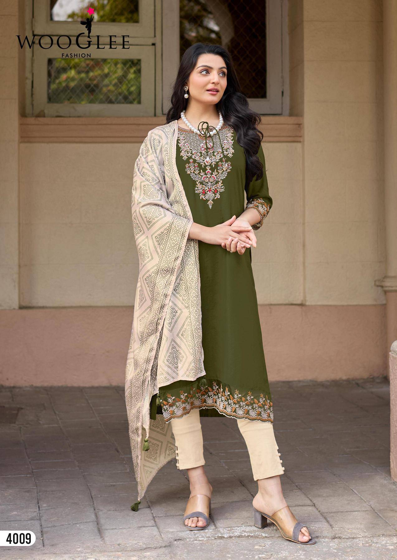 Wooglee sagaai vol 3 Designer wholesale kurtis in Surat